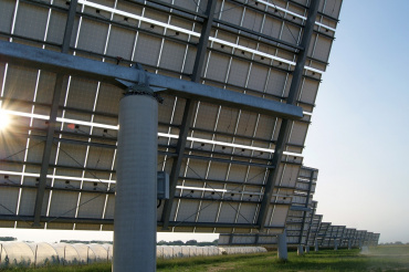 Mini-power plants on solar panels
